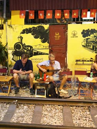 hanoi train street
